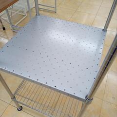 ★ジモティ割あり★  スチールラック シルバー H189×D59.5×W59 クリーニング済み OJ8039の画像