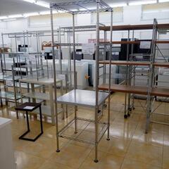 ★ジモティ割あり★  スチールラック シルバー H189×D59...