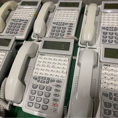 A339◆OKI 沖 30ボタンIP多機能電話機「DI2166 MKT/IP-30DKWHF-V2」 8台セットの画像