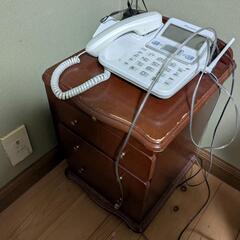 お譲りします　電話　キャスター付き物入れ