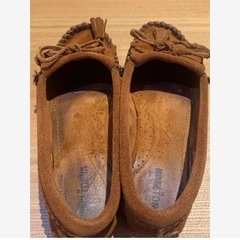 MINNETONKA 靴 ブラウン　23センチの画像