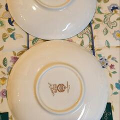 譲渡先決まりました　Minton ハドンホール　ティーカップ　ケーキプレート　ティーマットセットの画像