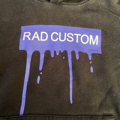 RAD CUSTOM キッズパーカー　150cm
の画像