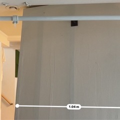 試着室やお部屋の仕切りに！L字型パーテーションの画像