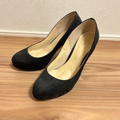 ESPERANZA  エスペランサ　パンプス　黒　23.5cm