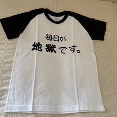 毎日が地獄ですTシャツの画像
