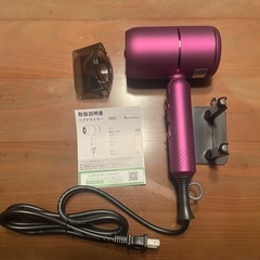 新品◆ドライヤー ヘアドライヤー マイナスイオン ハイパワー 軽...