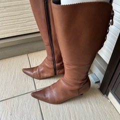 ブーツ　茶色　ブラウンの画像
