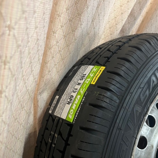 23年製！未使用❔DUNLOP エナセーブ VAN 165 R 13 6PR バン 小型トラック 夏タイヤ