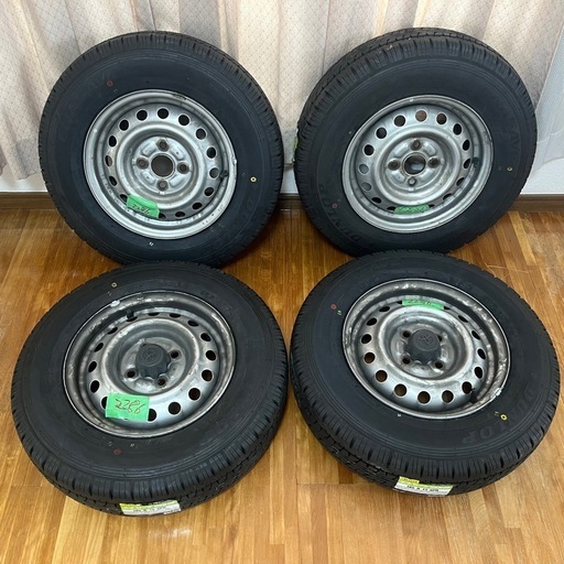23年製！未使用❔DUNLOP エナセーブ VAN 165 R 13 6PR バン 小型トラック 夏タイヤ