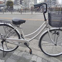♪ジモティー特価♪２６型リサイクル中古自転車　美品　シルバー