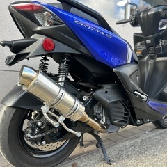 【社外マフラー•ミラー】YAMAHA シグナスグリファス SEJ4J 極上 低走行【配送•当日納車可能】の画像