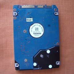 中古 2.5インチ 内蔵用HDD 東芝 320GB SATA ○ 正常判定の画像