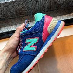 希少カラー★new balance 574 スニーカー　23.5cmの画像