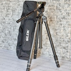 EOS kiss X2 、TAMRON の望遠レンズ、SLIKの一脚のセット