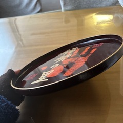新品おぼん　手形　相撲　稀勢の里の画像