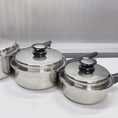 片手鍋 Amway 3点セットの画像