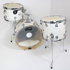 【廃版・希少】高級ドラムセット DW Design Series  ホワイト・マリン・パール の画像