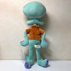 ☆新品タグ付き☆ スポンジボブ　イカルド　大きめ　ぬいぐるみの画像