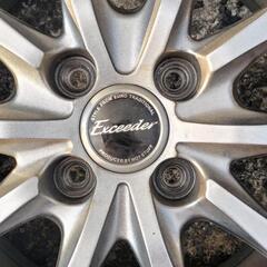 スタッドレスタイヤ/175/65/14/アルミホイール付き4本セット175/65R14　165/70R14互換　アクア10系　ヴィッツ　フィット　キューヴの画像