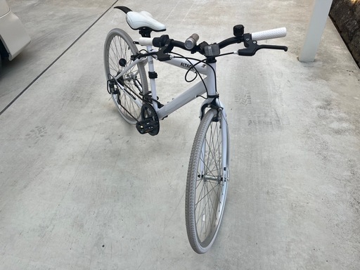 オシャレな白の自転車！26インチ