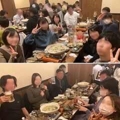 当会の忘年会はグルメに労をねぎらいます♪
