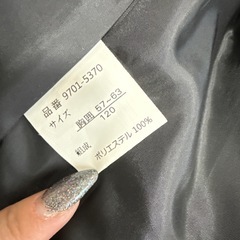 キッズフォーマルスーツ120cmの画像