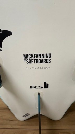 Mick Fanningのソフトボード 5'8