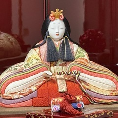 【受け渡し者決定】ひな人形　江戸木目込人形　親王飾の画像