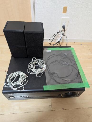 ヤマハ　ホームシアターセット　SR-300　AVアンプ スピーカーセット