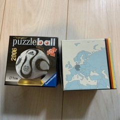 puzzle ball  パズル　ボール　サッカーの画像