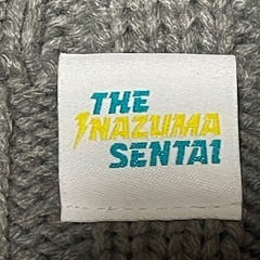 ＴＨＥイナズマ戦隊いなロゴニット帽 グレー【新品未使用】の画像