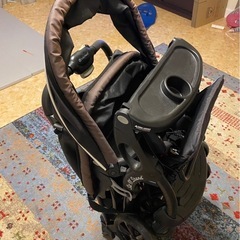 二人乗りベビーカーの画像