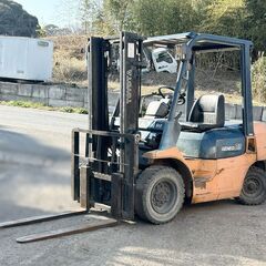 トヨタ TOYOTA 2.5トン フォークリフト、軽油、AT◆02-7FD25◆最大揚高3300MM◆2002年◆福岡発 近県配送の画像