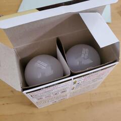 アイリスオーヤマ LED電球 E26広配光 2P 電球色 40形 485ルーメン
の画像