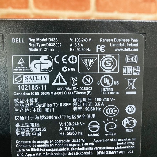 ⭐️激安⭐️DELL デスクトップパソコン D03S