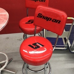 【希少品】スナップオンSnap-on カウンターチェア　椅子 Snap-on スナップオン ガレージ チェア 希少 アメリカン雑貨
