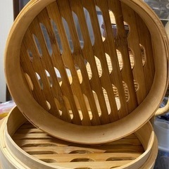 竹セイロ 2段 (中古)の画像