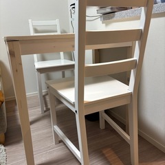 	RASIK ダイニングテーブル 単品 幅78cm ホワイト 天...