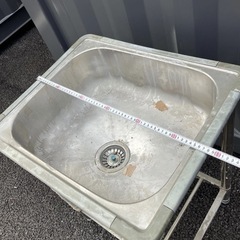 汚れ有ります　ステンレス　シンクの画像