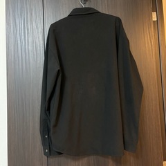 KANGOL メンズ シャツ ブラック 刺繍 Mサイズの画像