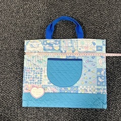 ハンドメイド　シナモン　通園バッグ