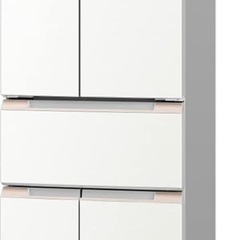 決まりました！✨SHARP✨使用1年半の美品です！family向け大型🩵🧑‍🧑‍🧒‍🧒冷蔵庫 幅65cm 504L SJ-MF50J-W プラズマクラスター(奥行68.4cm) フレンチドア(観音開き) メガフリーザー 6ドア white(ラスティックホワイト)の画像