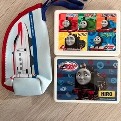 きかんしゃトーマス【お弁当箱】新幹線こまち【ペットボトルケース】