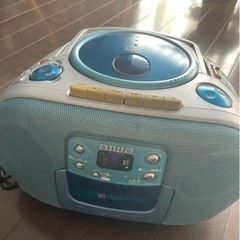 aiwa CD カセットプレーヤー