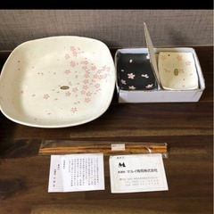 創作陶器 美濃焼 水峰窯 お皿 お箸 セット7点