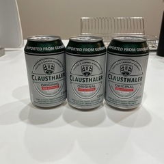 ノンアルコール　ビール3本