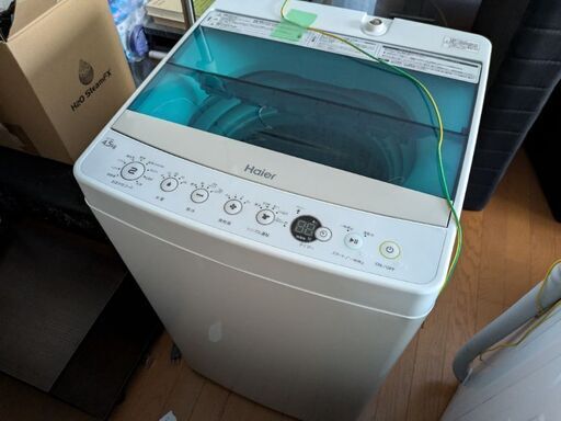 ハイアール 4.5kg 全自動洗濯機 JW-C45A 2017年製