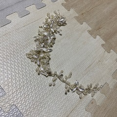 結婚式用ヘアアクセサリーの画像