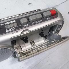 aiwa アイワ FM/AMラジオカセットレコーダー RM-P300/平成レトロの画像